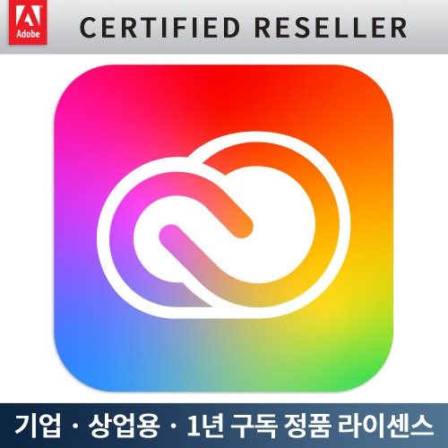Adobe Creative Cloud All Apps (1년 구독, 기업용) 어도비 CC