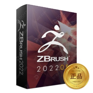 ZBrush 2022 지브러쉬 1년 구독형 (개인, 기업, 상업용) 지브러시 프로그램